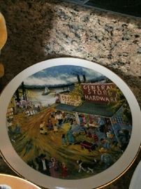 Gerald Nees collector plate