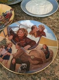 Shirley Temple Collectors plates