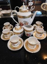 Limoges coffee set
