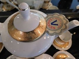 Limoges coffee set