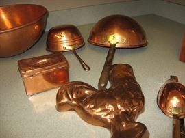 Copper pieces
