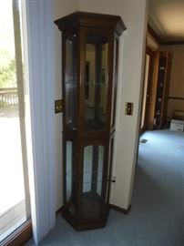 Lovely Lighted Curio Cabinet - $80