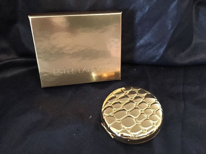 Golden Alligator solid perfume by Estée Lauder 