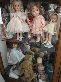 LARGE DOLL COLLECTION....more pictures and info to follow once we start set up 