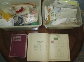 BOXES OF VINTAGE STAMPS