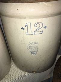12 gallon Whitehall crock