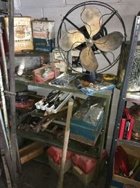 Emerson brass bladed fan