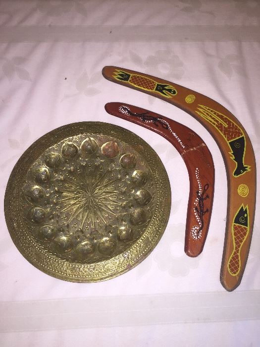 Morocco Tray, Australian Boomerang 