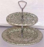 2 tier plate