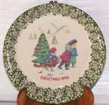Christmas plate, have 1995 through 2006 as a collection only.