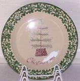 Christmas plate, have 1995 through 2006 as a collection only.