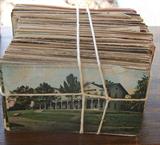 one batch of post cards