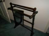 Mahogany Quilt Rack