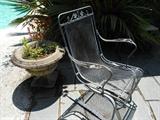 Outdoor Iron Furniture and Planters