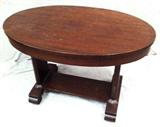 Oval Mahogany Empire Table