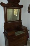 Marble Inset Victorian Dresser