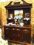 Mahognay English Sideboard