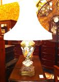 Pair of Capo di Monte Lamps