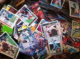 Several hundred baseball cards.