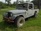 CAMP JEEP! 1984 Jeep Scrambler, 6 cyl, 4x4, 4 spd., runs good , no windows!