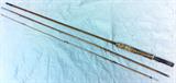 Heddon Luxe #35 Bamboo 3 Piece Fly Rod - Missing 2 eyes Ca. 1938