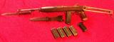 M1 Paratroopers Collaspable Butt - Original Bayonette w/ Sheath - 4 Extra Clips - Pistol Grip was damaged and replaced but we have it!