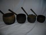 Graduated Iron Pots
