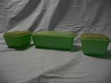 Refrigerator Dishes w/ Lids