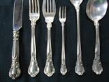 81 Pcs. Sterling Silver Flatware - Chantilly by Gorham