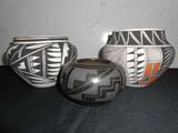 Acoma and San Defonso Pottery