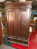 Indo. Two Door Armoire