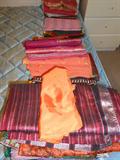Nice Collection of Sari's (Saree's) Many Silk!