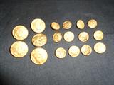 Collection of U.S. Army Buttons