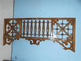 Three RARE Pieces of Oak Victorian Gingerbread Carvings