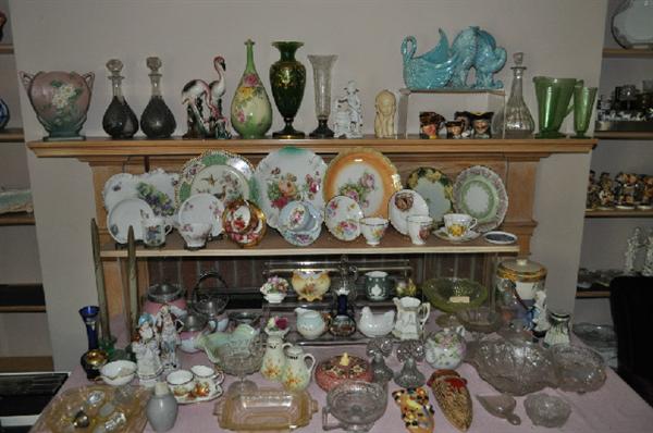 Glass, pottery and china