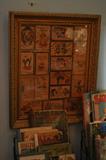 Leather postcard collection
