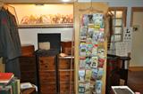 Timetables, vacation brochures, stamps, zinther