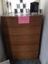 part of mid-century dresser set.  can be sold separately