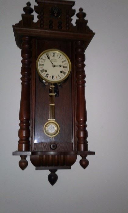 he was a clock collector, coo coo clock,mantle clocks, about 10 total