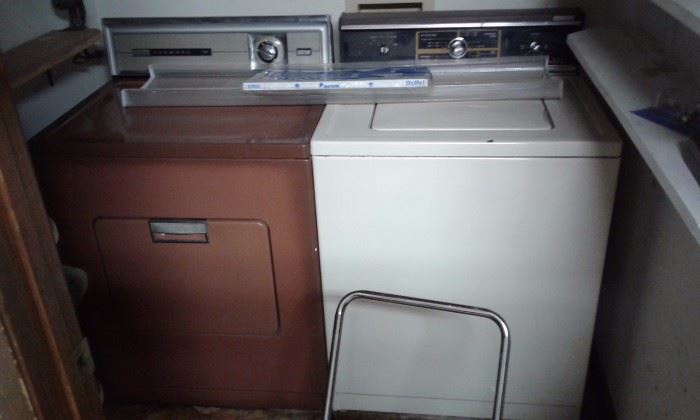 washer and dryer and they both work