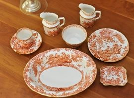 Royal Crown Derby "Red Aves"