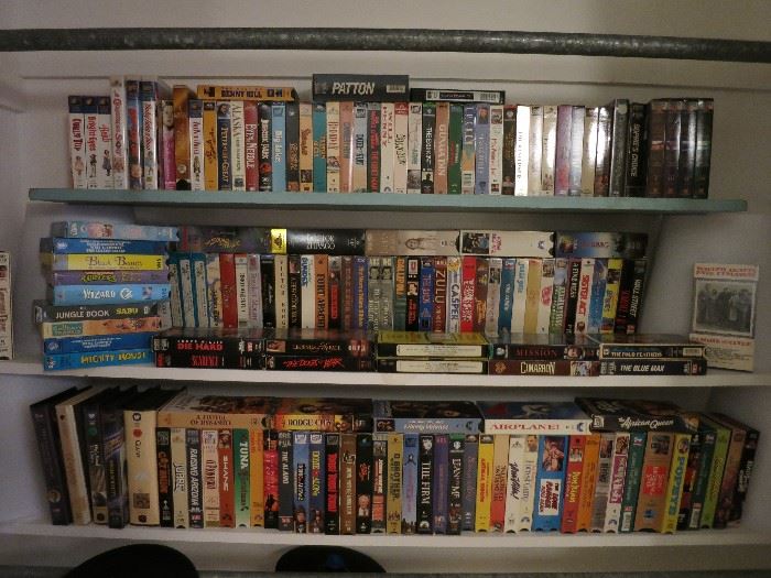 Nice VHS Selection