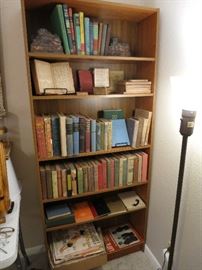 Vintage Books And Bookshelves