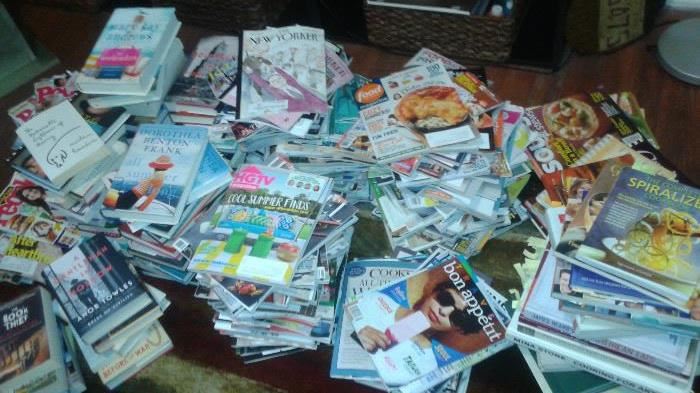 OH Boy, the art teacher liked her magazines!!