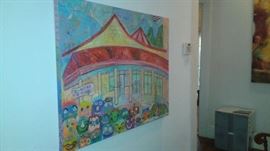 Lots of one of kind art