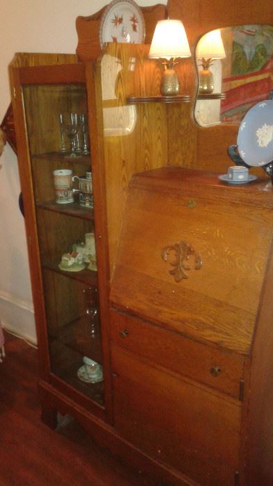 Antique hutch/desk