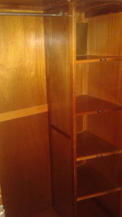 Inside view of the Wardrobe