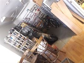 All bolt bins for sale
Desks,antique saddles ,air compressor