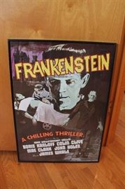 Reproduction Frankenstein poster