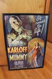 Reproduction Mummy poster